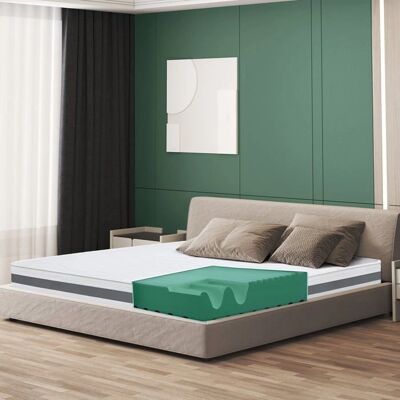 Colchón Ortopédico Ergonómico The White Stone - 160x190 - Diseño Italiano Colchón Ortopédico Ergonómico The White Stone - 160x190 - Diseño Italiano