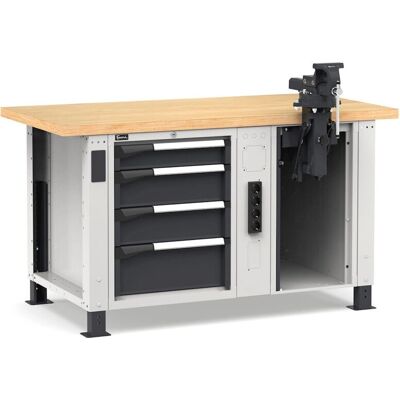 Fami - Master - 150 cm - 4 cassetti - Banco da lavoro Fami - Master - 150 cm - 4 cassetti - Banco da lavoro