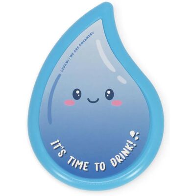 Legami Love Yourself Smart Hydration Reminder - Water Droplet USB Reminder Legami Love Yourself Smart Hydration Reminder - Water Droplet USB Reminder