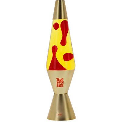 Legami Magmastic Lavalampe - Gold - Lava Lampe Legami Magmastic Lavalampe - Gold - Lava Lampe