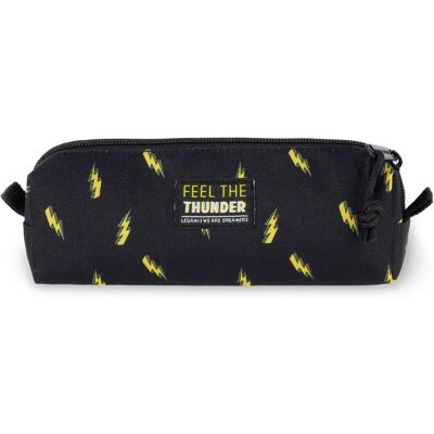 Trousse Legami Flash noir en polyester recyclé - Trousse scolaire - Publicité Trousse Legami Flash noir en polyester recyclé - Trousse scolaire - Publicité