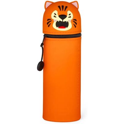 Custodia in silicone Kawaii Tigre 2-in-1 - Organizer per penne e scrivania Custodia in silicone Kawaii Tigre 2-in-1 - Organizer per penne e scrivania