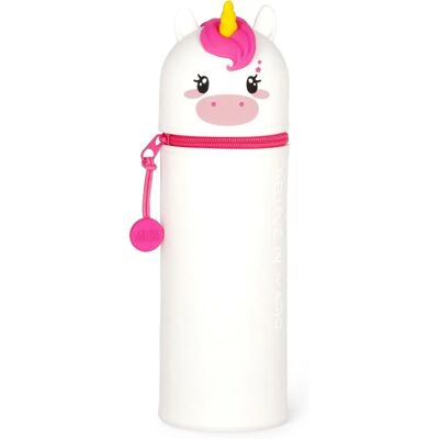 Trousse en Silicone 2-en-1 Licorne de Legami - Étui, Pot à crayons mignon Trousse en Silicone 2-en-1 Licorne de Legami - Étui, Pot à crayons mignon