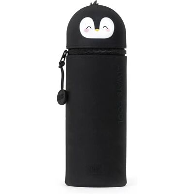 Estuche Legami Pingüino 2 en 1 de Silicona - Papelería Estuche Legami Pingüino 2 en 1 de Silicona - Papelería