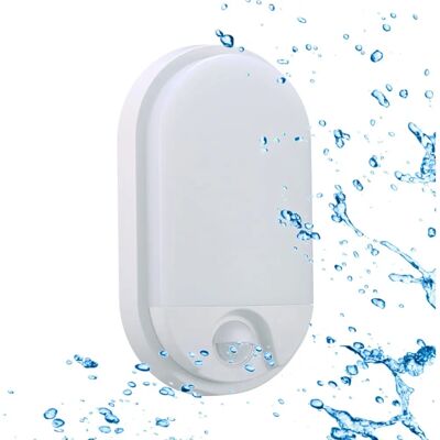 SigmaLED Lighting LED-Deckenleuchte - 10W, Wasserdicht, Bewegungsmelder SigmaLED Lighting LED-Deckenleuchte - 10W, Wasserdicht, Bewegungsmelder