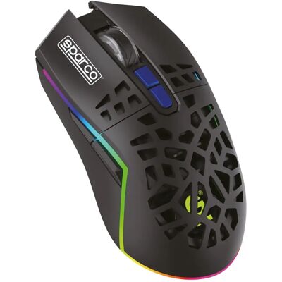 Sparco SPWMOUSE Drahtlose Gaming-Maus RF 4800 DPI - Gaming Maus Sparco SPWMOUSE Drahtlose Gaming-Maus RF 4800 DPI - Gaming Maus