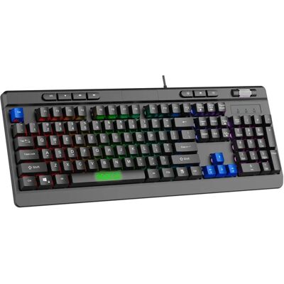 Clavier de Jeu Sparco SPMEMKEYBOARD Noir USB Clavier de Jeu Sparco SPMEMKEYBOARD Noir USB