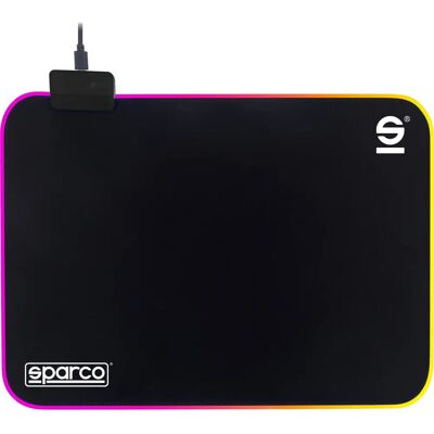 Sparco SPMOUSEPAD Schwarz - Mausmatte Sparco SPMOUSEPAD Schwarz - Mausmatte