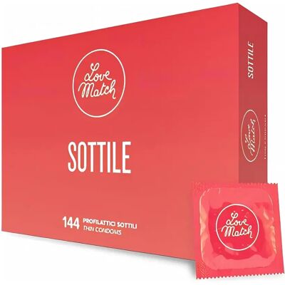 Prezerwatywy Love Match Ultra Cienkie - 144 szt. Prezerwatywy Love Match Ultra Cienkie - 144 szt.