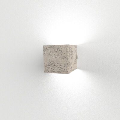 Lumicom Desmo S Lámpara de Pared - Metal Cemento 10x10cm Lumicom Desmo S Lámpara de Pared - Metal Cemento 10x10cm