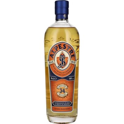 Liqueur aux Herbes Alpestre - 34 Herbes, 44% vol, Sans Sucre, Italien - Publicité Liqueur aux Herbes Alpestre - 34 Herbes, 44% vol, Sans Sucre, Italien - Publicité