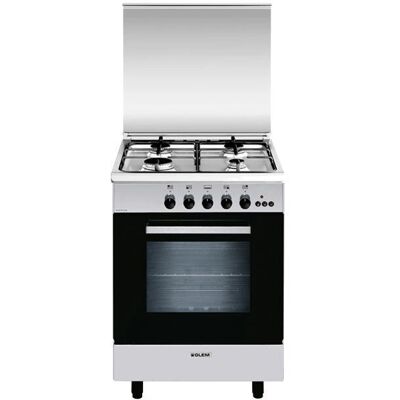 Glem Gas GA66CMIXN - Acier inoxydable - Cuisinière pose libre - Publicité Glem Gas GA66CMIXN - Acier inoxydable - Cuisinière pose libre - Publicité