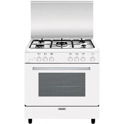 Glem Gas A855GX - Bianco - Piano cottura Glem Gas A855GX - Bianco - Piano cottura