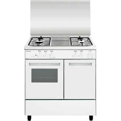 Airlux AA8PGWH2 - Blanc - Cuisinière encastrée - Publicité Airlux AA8PGWH2 - Blanc - Cuisinière encastrée - Publicité