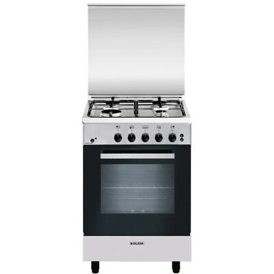 Glem Gas - GA550MIX - 4 feux - 53 cm - Cuisinière autonome - Publicité Glem Gas - GA550MIX - 4 feux - 53 cm - Cuisinière autonome - Publicité