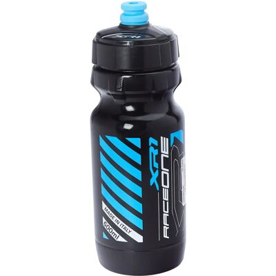 RaceOne Vattenflaska - 600ml - Svart/Blå RaceOne Vattenflaska - 600ml - Svart/Blå