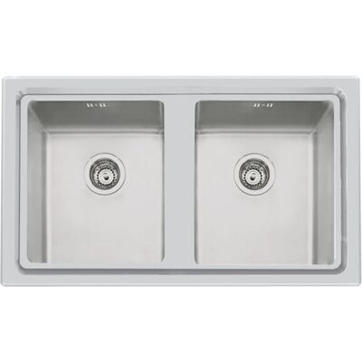 Foster KE 87.2V.34x40.SF - Lavello da cucina in acciaio inox rettangolare Foster KE 87.2V.34x40.SF - Lavello da cucina in acciaio inox rettangolare