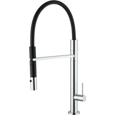Miscelatore Foster 8477 100 Acciaio Satinato Nero - Miscelatore Cucina Miscelatore Foster 8477 100 Acciaio Satinato Nero - Miscelatore Cucina