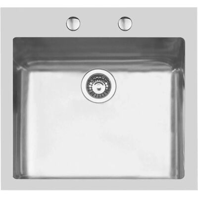 Foster - Filotop 2156 050 - 44x44cm - 1 Evier - Sink - Publicité Foster - Filotop 2156 050 - 44x44cm - 1 Evier - Sink - Publicité