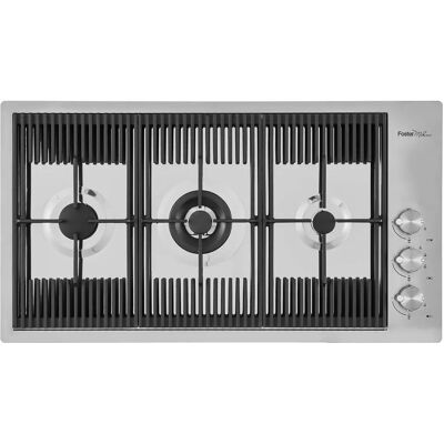 Foster 7680 000 7680000 - Grigio - Piano cottura a gas Foster 7680 000 7680000 - Grigio - Piano cottura a gas