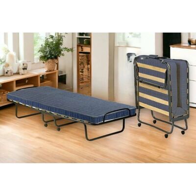 Letto pieghevole DMORA con doghe e materasso - 190x80x30 cm Letto pieghevole DMORA con doghe e materasso - 190x80x30 cm