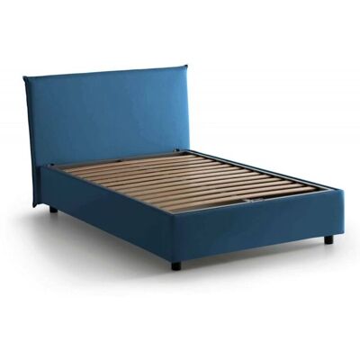 Cama TALAMO ITALIA Ashasa - Contenedor, Hecho en Italia, Azul, 120x190 cm - Cama Cama TALAMO ITALIA Ashasa - Contenedor, Hecho en Italia, Azul, 120x190 cm - Cama