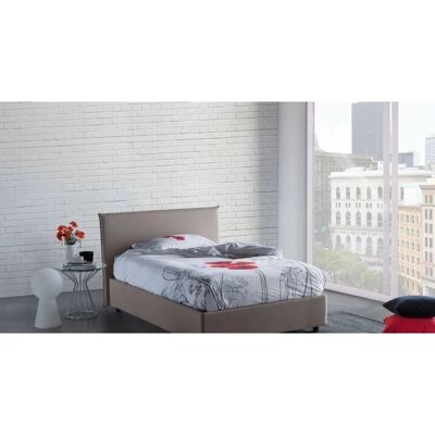 Cama TALAMO Italia con Almacenamiento - Para colchón 120x190 Cama TALAMO Italia con Almacenamiento - Para colchón 120x190