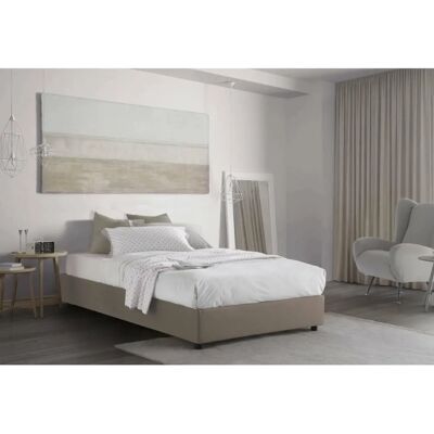 Letto con Spazio di Archiviazione TALAMO ITALIA - Per Materasso 120x190 Letto con Spazio di Archiviazione TALAMO ITALIA - Per Materasso 120x190