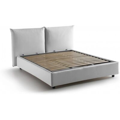 Letto Talamo Italia Tiziana - Contenitore, Bianco, Matrimoniale Letto Talamo Italia Tiziana - Contenitore, Bianco, Matrimoniale