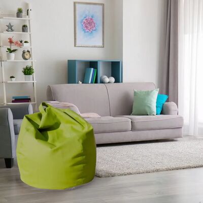 Talamo Italia - Dmora - Verde - 80 x 120 x 80 cm - Pouf Talamo Italia - Dmora - Verde - 80 x 120 x 80 cm - Pouf