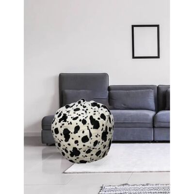 Talamo Italia Dmora Bolso Puf mit Muster - Pouf - 80x120x80 cm Talamo Italia Dmora Bolso Puf mit Muster - Pouf - 80x120x80 cm