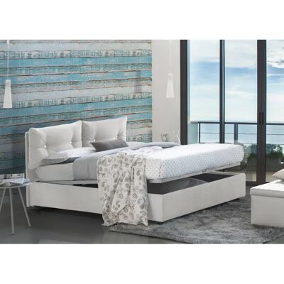 Letto TALAMO ITALIA Miriam - Contenitore, 120x190cm, Bianco Letto TALAMO ITALIA Miriam - Contenitore, 120x190cm, Bianco