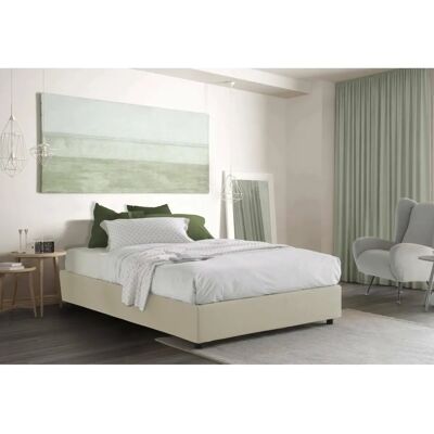 Letto doppio Aurora DMORA - Made in Italy, Contenitore, 160x200 Letto doppio Aurora DMORA - Made in Italy, Contenitore, 160x200