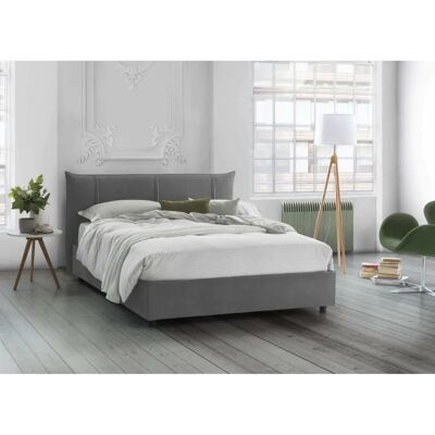TALAMO ITALIA Modernes Staubett - 160x190 - Grau TALAMO ITALIA Modernes Staubett - 160x190 - Grau