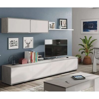 DMORA Savannah Mobili a Parete - Moderno 200x41cm TV DMORA Savannah Mobili a Parete - Moderno 200x41cm TV