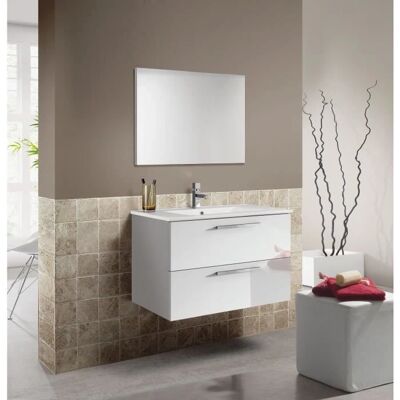 DMORA Mobile bagno Inglewood - Bianco, 80x45cm DMORA Mobile bagno Inglewood - Bianco, 80x45cm