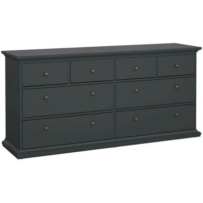 DMORA - Ottocassetti - Grau - Chest of drawers DMORA - Ottocassetti - Grau - Chest of drawers