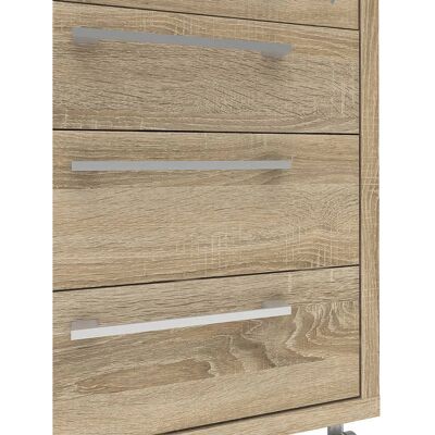 DMORA Commode compacte à verrouillage - Mobilier de bureau - Publicité DMORA Commode compacte à verrouillage - Mobilier de bureau - Publicité