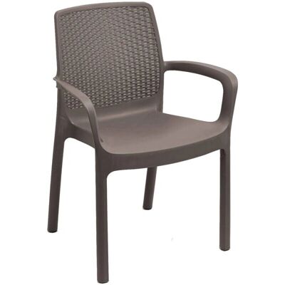 Sedia da giardino DMORA Torino - Impilabile, Resistente all'acqua, Made in Italy Sedia da giardino DMORA Torino - Impilabile, Resistente all'acqua, Made in Italy