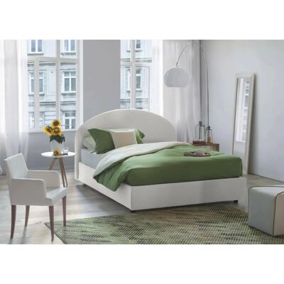 TALAMO ITALIA Cama Clotilde - Tapizado en Ecopiel - 120x190cm TALAMO ITALIA Cama Clotilde - Tapizado en Ecopiel - 120x190cm