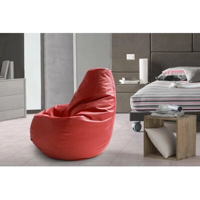 Talamo Italia Annachiara Öko-Leder Pouf - Wohnzimmer Möbel Talamo Italia Annachiara Öko-Leder Pouf - Wohnzimmer Möbel