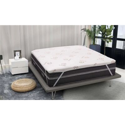 Talamo Italia Topper Lucilla - Memory Foam, Fibre di Rame, Antiacaro - 200x190cm Talamo Italia Topper Lucilla - Memory Foam, Fibre di Rame, Antiacaro - 200x190cm