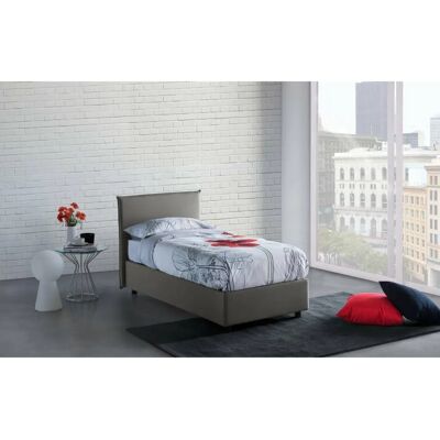 Letto DMORA Cassiopea - Contenitore, 80x200cm, Grigio Letto DMORA Cassiopea - Contenitore, 80x200cm, Grigio