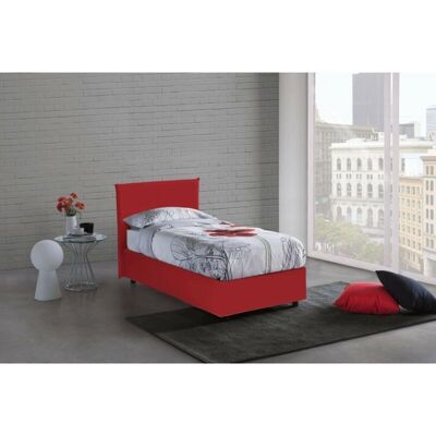 Cama Chelsea DMORA - Almacenamiento frontal, Hecho en Italia Cama Chelsea DMORA - Almacenamiento frontal, Hecho en Italia