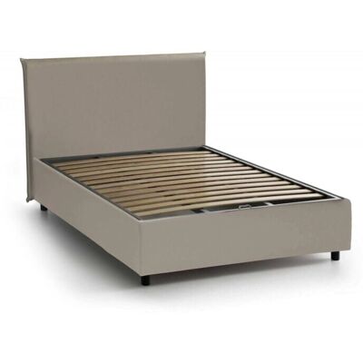 Cama de ecopiel Assia de Talamo Italia - Para colchón 120x200 cm Cama de ecopiel Assia de Talamo Italia - Para colchón 120x200 cm