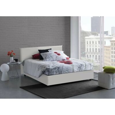 Cama Doble Talamo Italia - Tapizado en Ecopiel - Calidad Italiana Cama Doble Talamo Italia - Tapizado en Ecopiel - Calidad Italiana