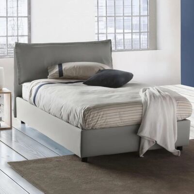 DMORA Claudia Graue Stauraum-Bett - Bett DMORA Claudia Graue Stauraum-Bett - Bett