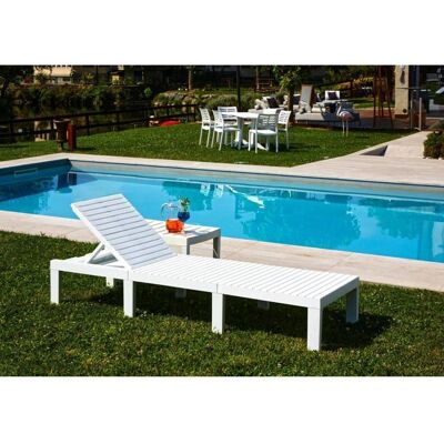 Tumbona Caserta - Silla de jardín ajustable - Hecho en Italia Tumbona Caserta - Silla de jardín ajustable - Hecho en Italia
