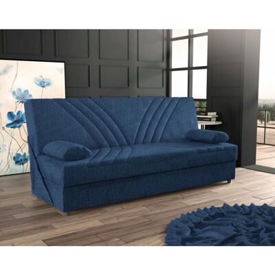 DMORA Schlafsofa Ramon - Modernes Blau 3-Sitzer mit Stauraum DMORA Schlafsofa Ramon - Modernes Blau 3-Sitzer mit Stauraum