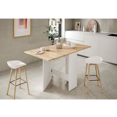 Mesa de comedor plegable DMORA Toledo - Ahorro de espacio, duradera, fácil de montar Mesa de comedor plegable DMORA Toledo - Ahorro de espacio, duradera, fácil de montar